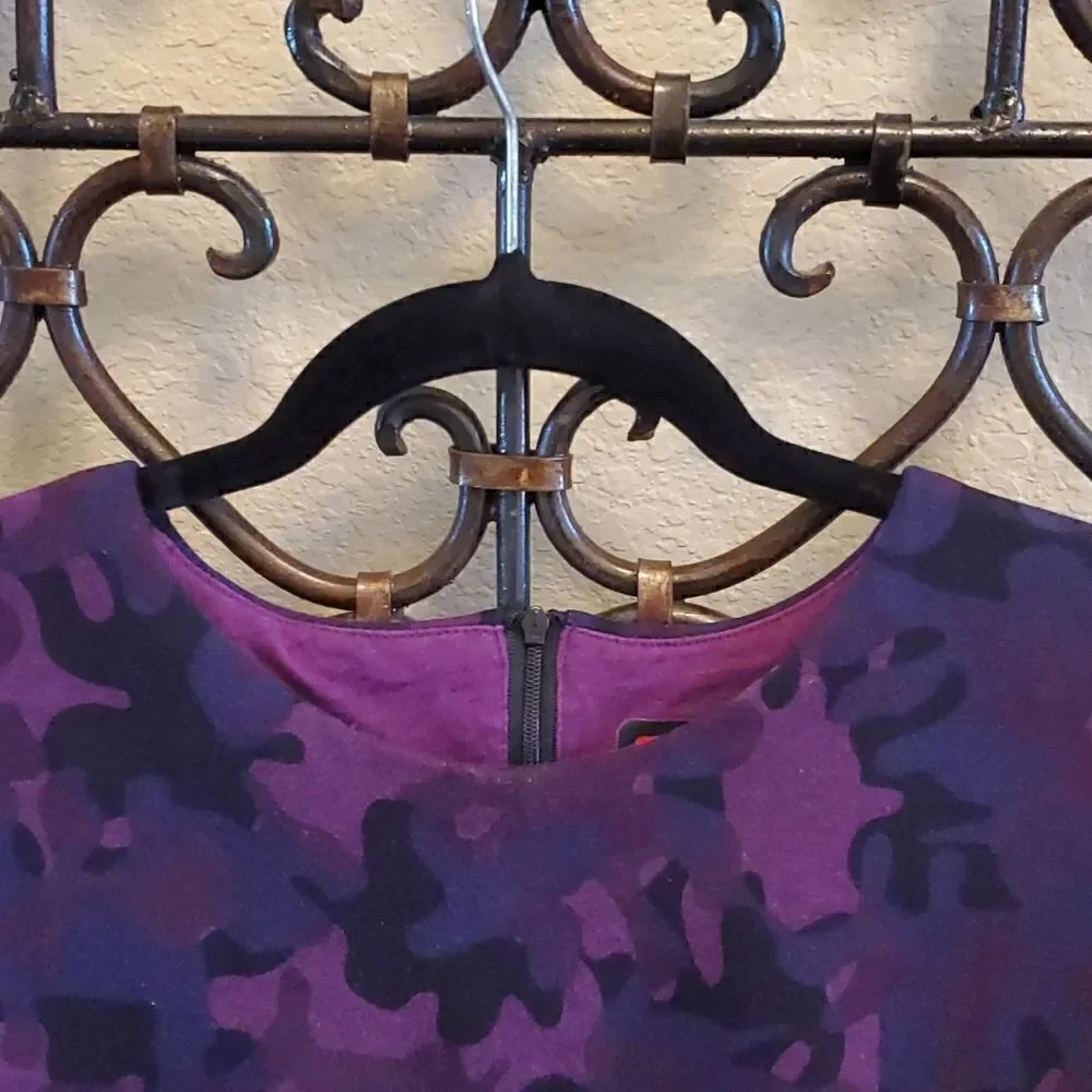 NIKE Tech Fleece Purple Camouflage Sweatshirt - Size XS‎